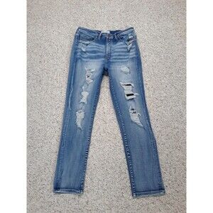 32 BKE Billie Slim Fit High Rise Ripped Distressed